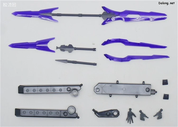 钢普拉Build 综合 HGBF 050 瞬变高达冰川 - 图片